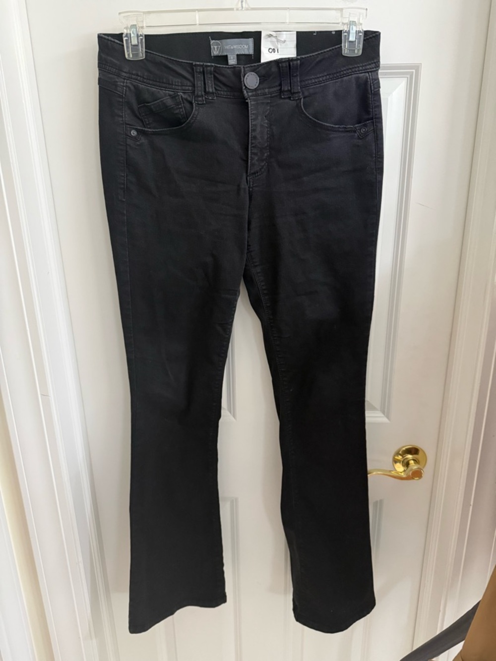 Wit & Wisdom Black High-Rise Jeans